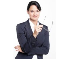 Image of a woman in a business suit