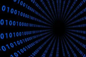 Image of 1's and 0's