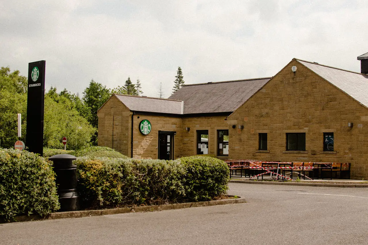 Clouds over buildings