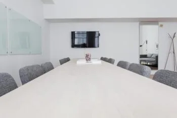 Image of meeting table and chairs